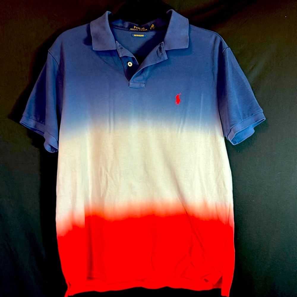 Polo by Ralph Lauren LG custom slim fit shirt sleeve shirt